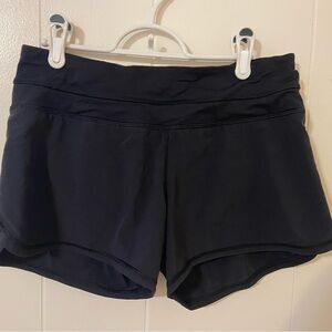 Women's Lululemon Black Athletic Shorts